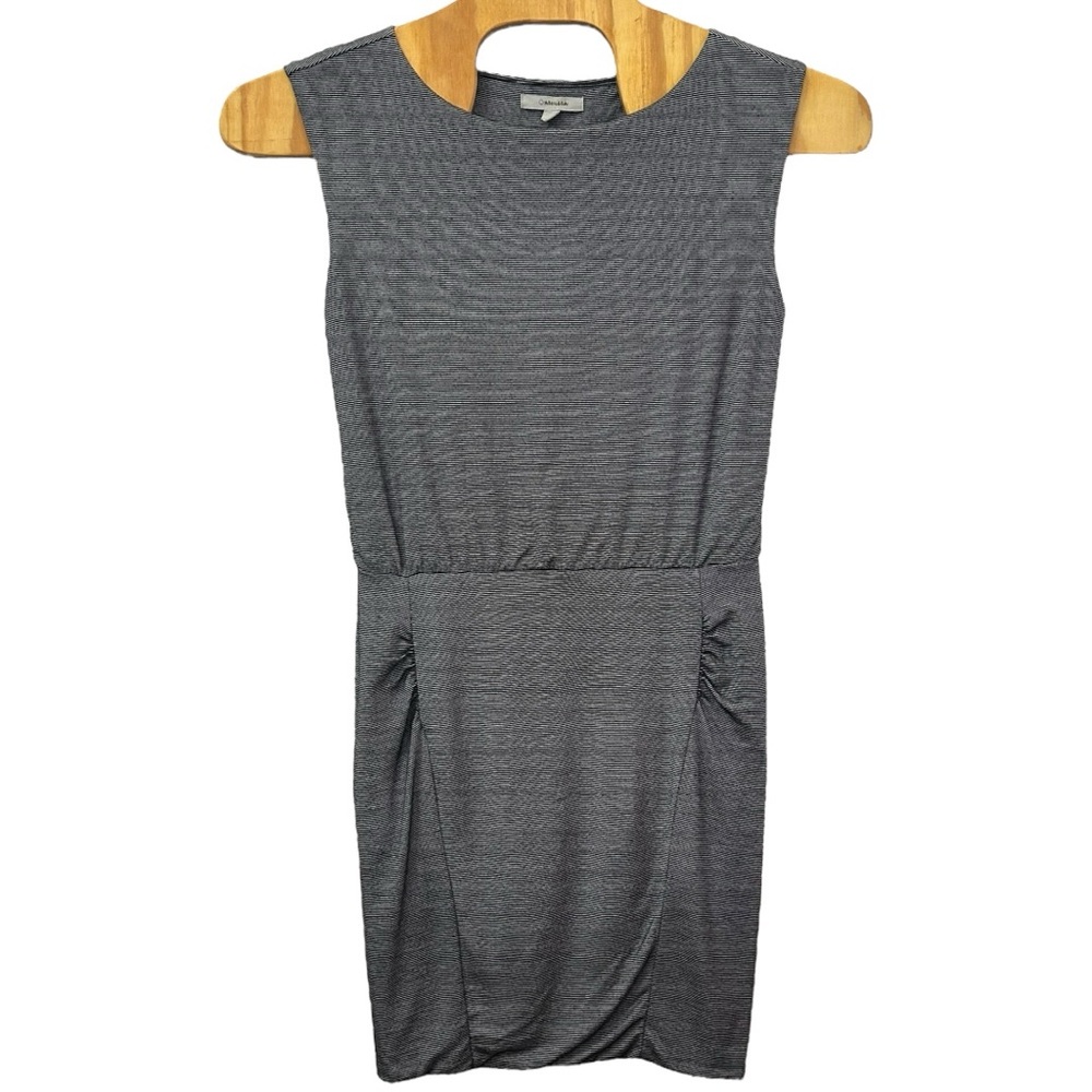 Athleta‎ Women’s Micro Stripe Westwood Sleeveless Dress  Sz M